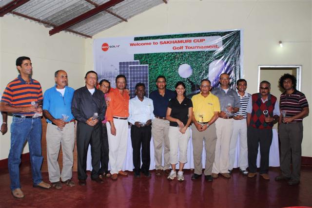 All Winners and Guests at M.D.G.C (Small) Sakhamuri Cup Golf Championship 2010
