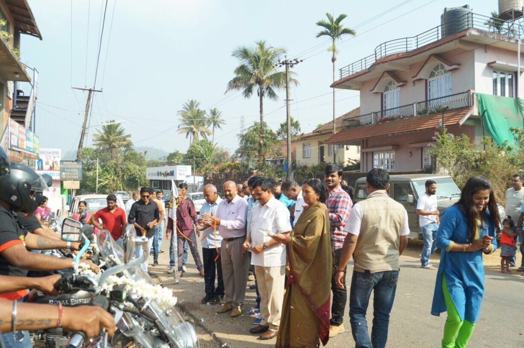 K G Bopaiah at Royal Brothers function at Madikeri Bike Rental faces opposition in Coorg