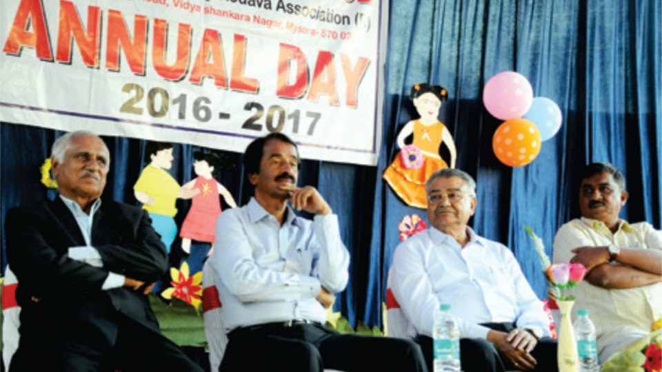 K K Aapayya and K B Ganapathy Kodagu Model School Celebrates 8th Annual Day