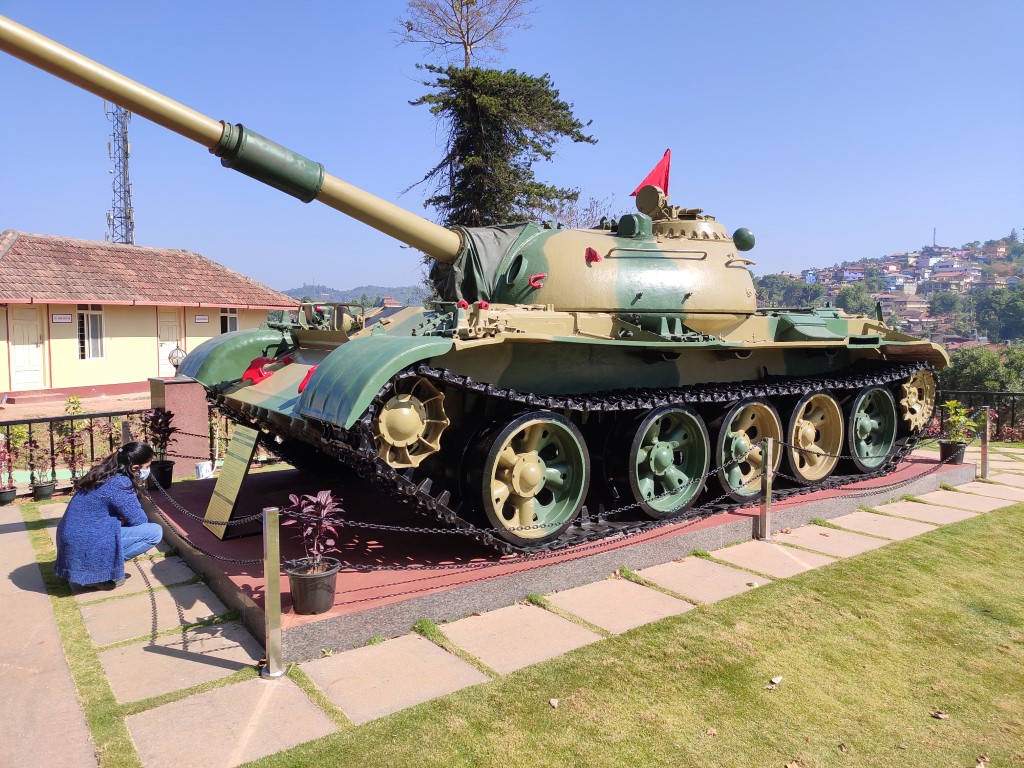 Army Tank at General Thimayya Museum