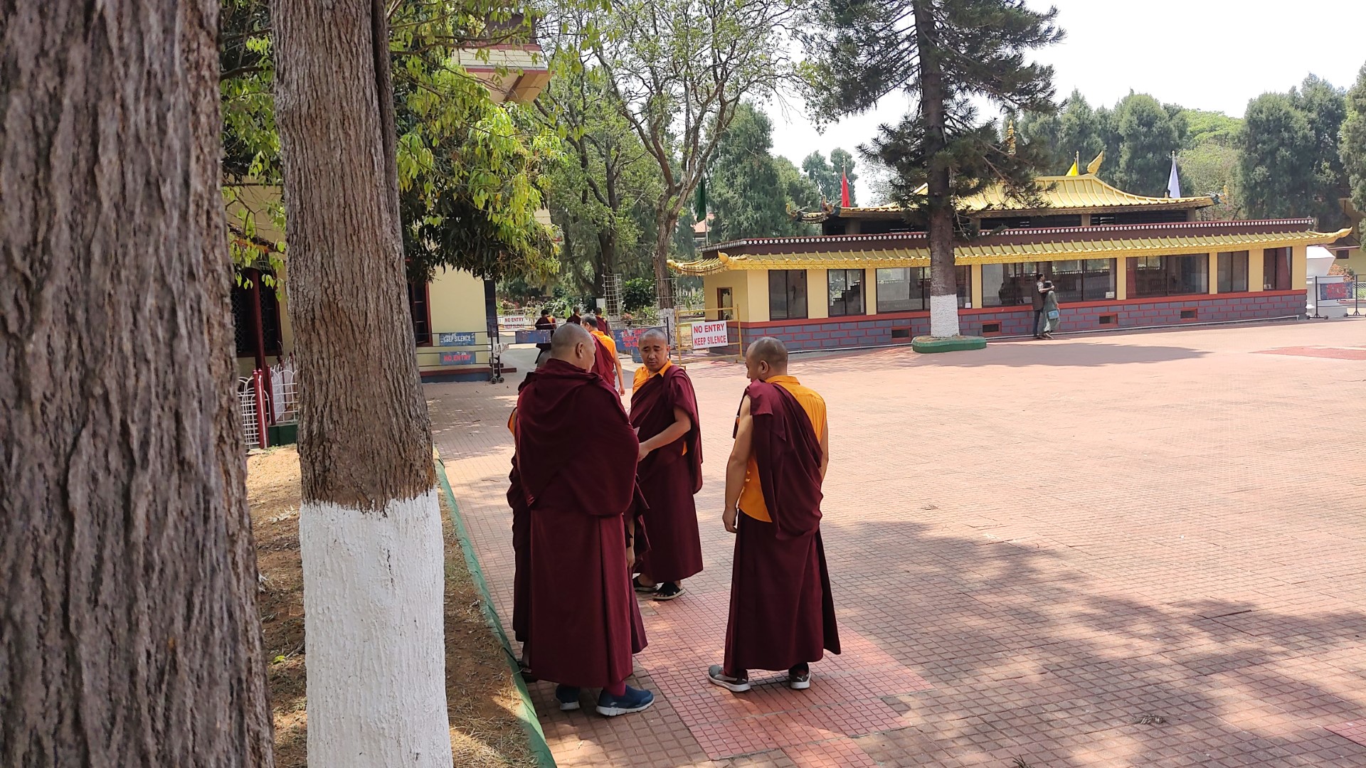 Tibetan Monks at Golden Temple